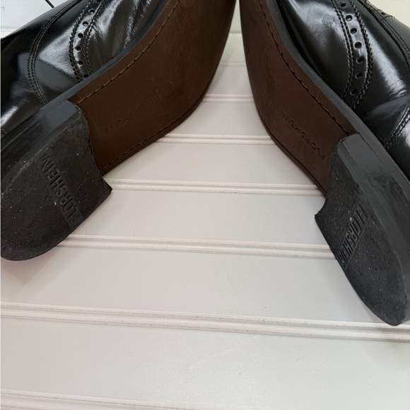 FLORSHEIM Brookside 11231-001 Black Wingtip Oxford Men's 11 D Dress Shoe 889 - Picture 5 of 7